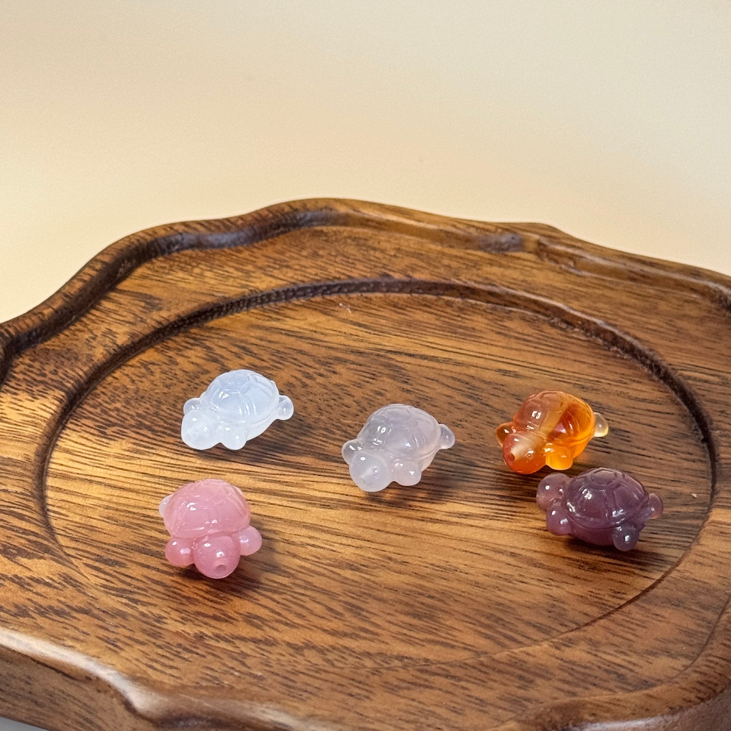 Tiny Turtles π’- Hand-Carved Agate for Meditation & Gifting & DIY