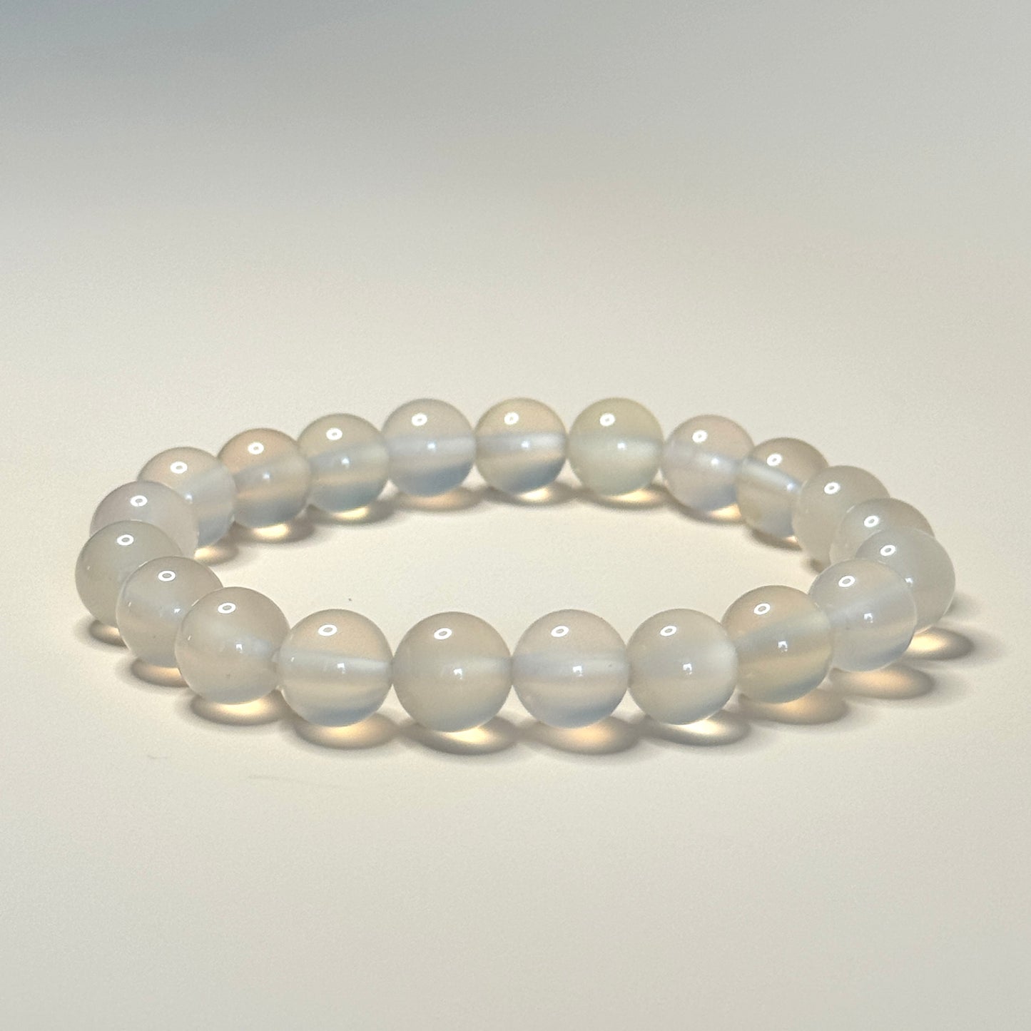 Mystic Frost Agate Bracelet ❄️✨