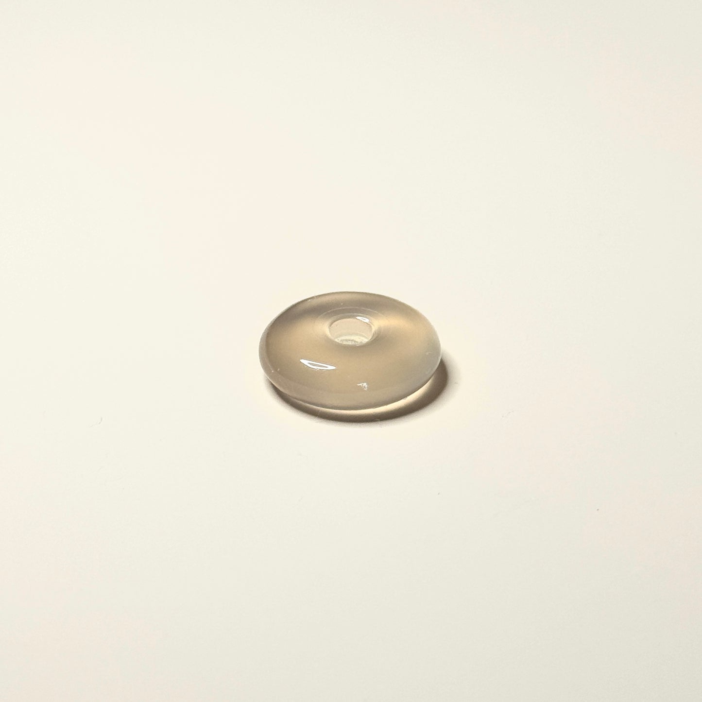 Serene Circles🥯- Hand-Carved Agate for Meditation & Gifting & DIY