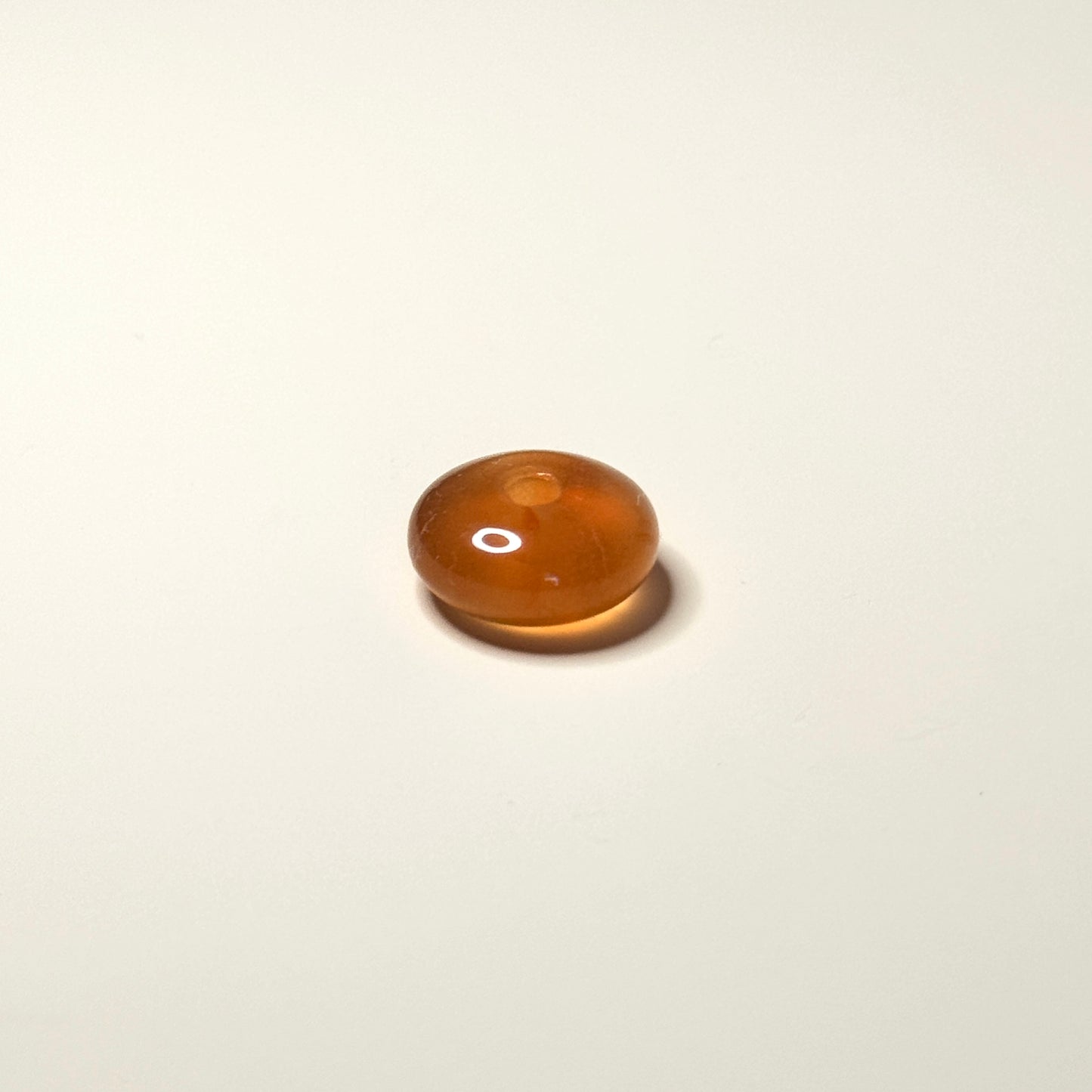 Serene Circles🥯- Hand-Carved Agate for Meditation & Gifting & DIY