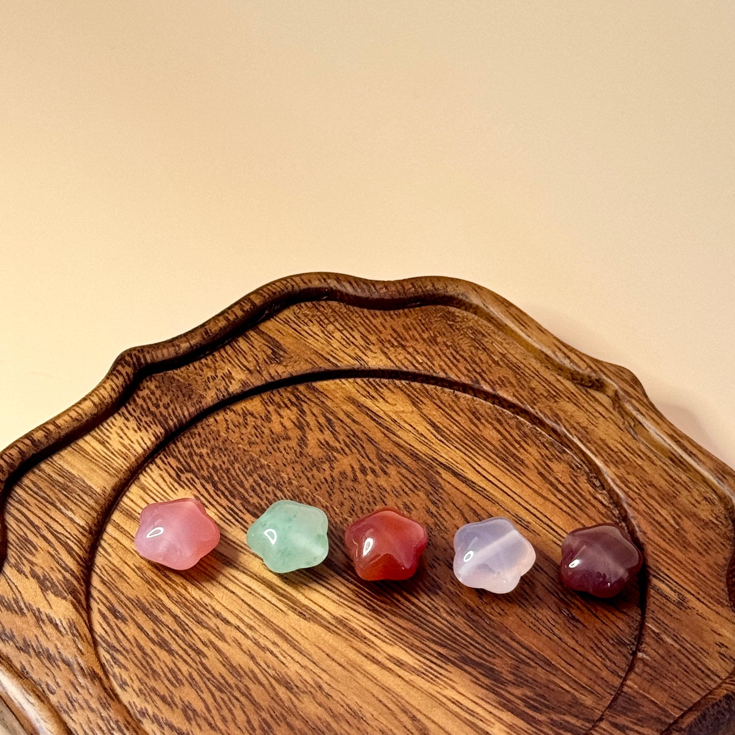 Starlight Charms⭐️-Hand-Carved Agate for Meditation & Gifting & DIY