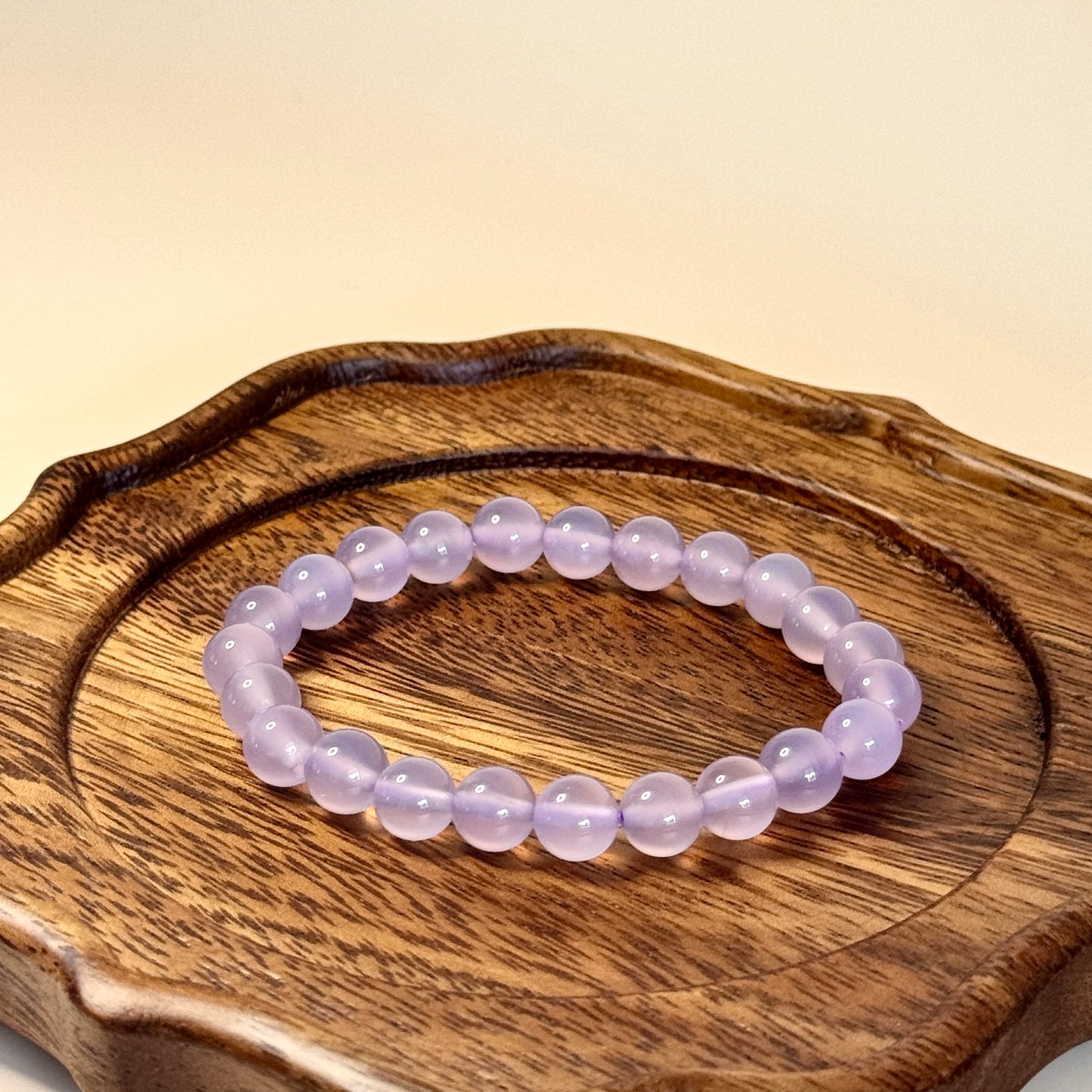 Lavender Glow Agate Bracelets 🌸✨ - A Touch of Elegance